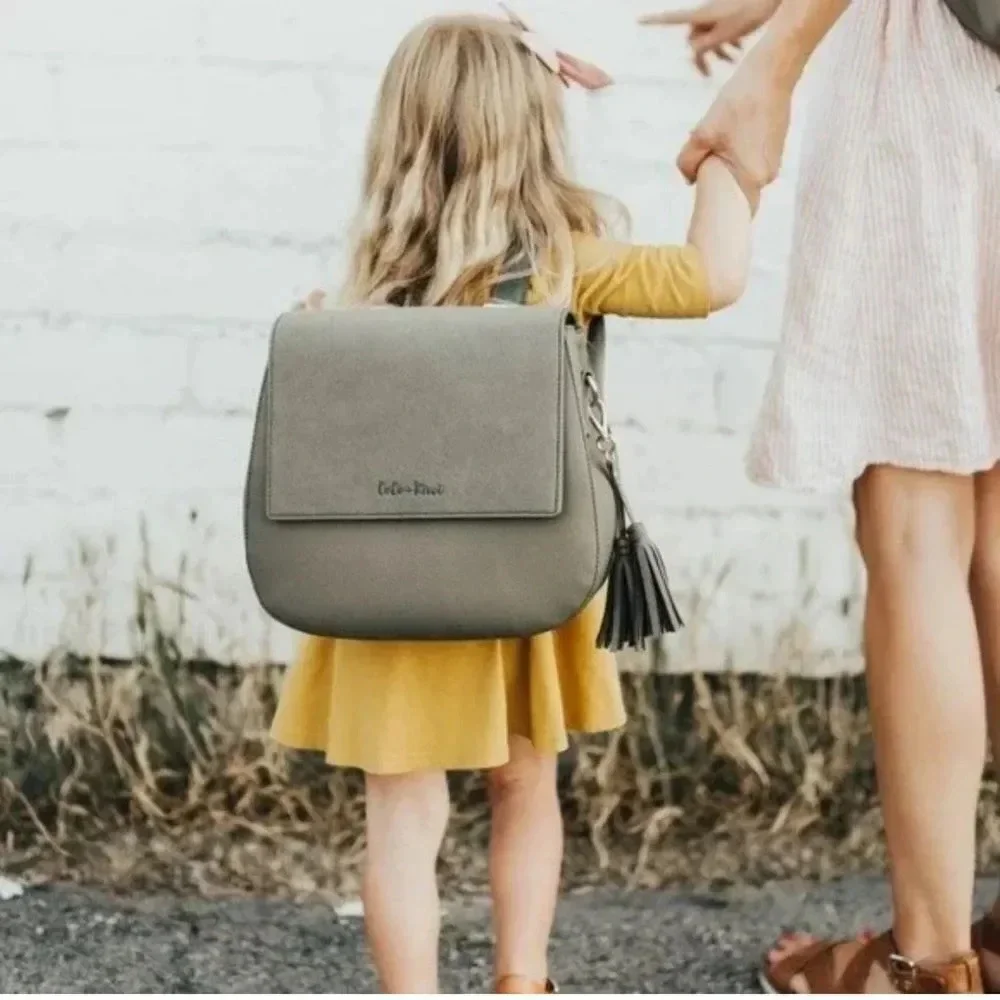 Coco and Kiwi Convertible Mini Austin Satchel in Dusk